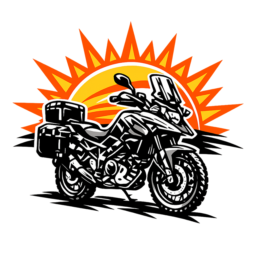 Suzuki dl 800 [Hoodie] - Sunset Split - Back Print