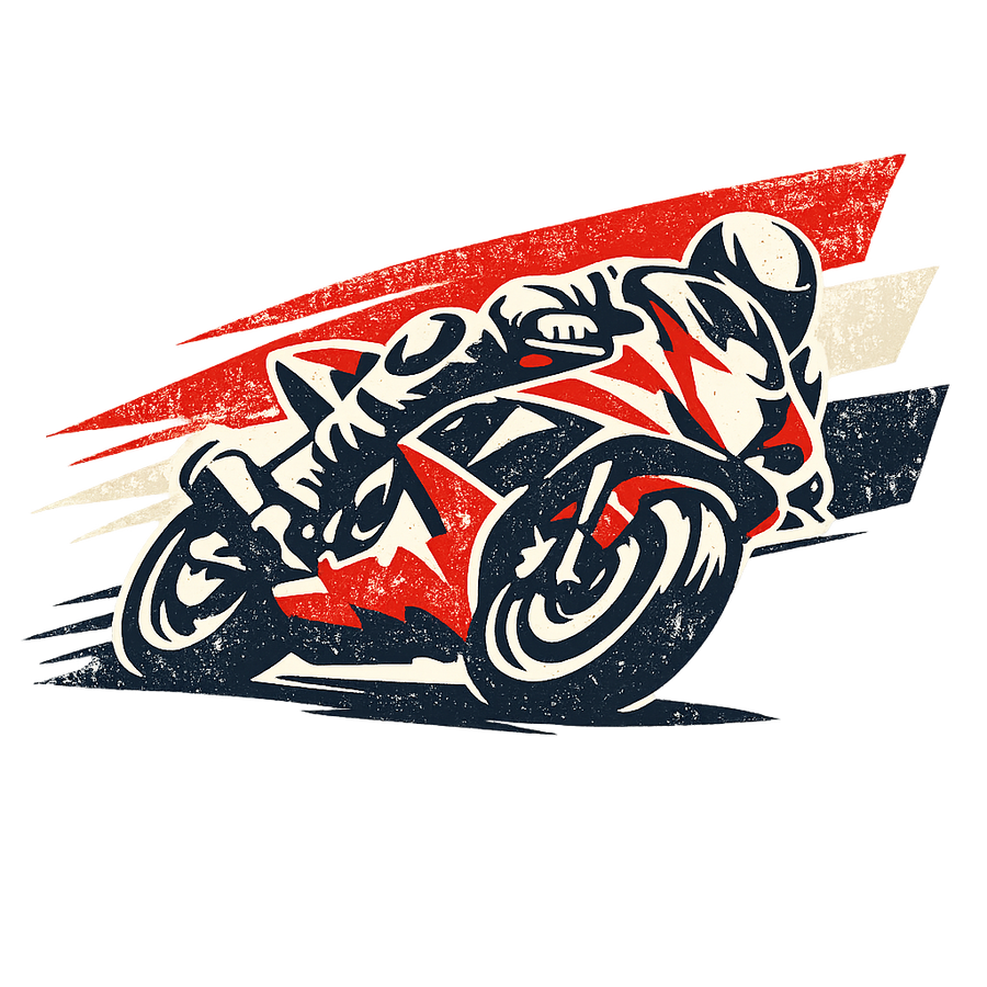 Suzuki gsx-r 600 [T-Shirt] - Retro Rallye - Brust Print