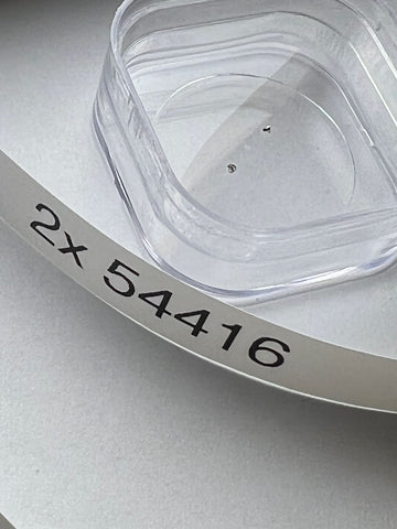 Rolex Cal. 2030 [Datejust 26mm] - 54416 Schraube 2 Stück Aufzugbrücke - 0