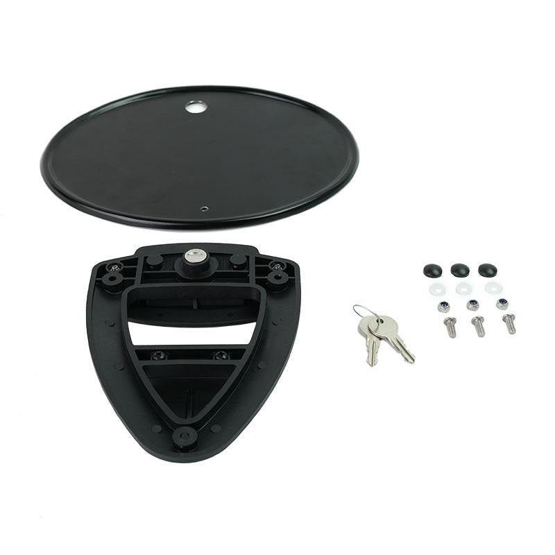 BMW R 1150 R [2000-2006] - Startnummerntafel mit Schnellverschluss und Schloss