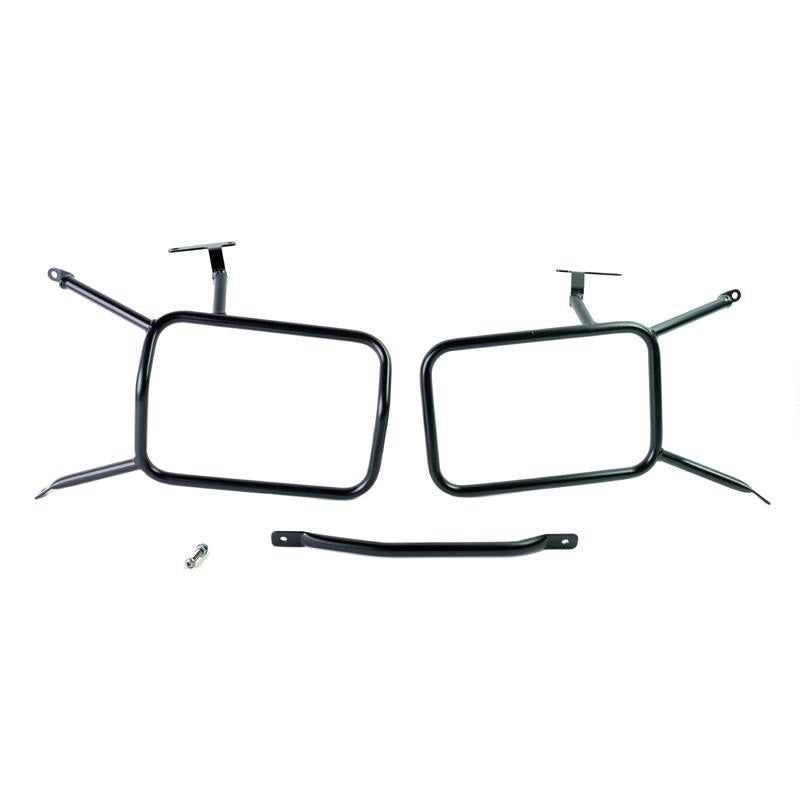BMW R nineT 1200 Pure [2017-2023] - Atlas Aluminium-Taschenpaar 39L+32L + Atlas Aluminium Taschenrahmen