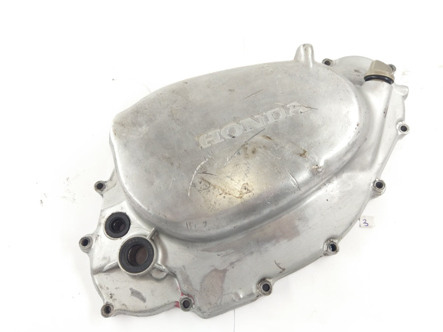 Honda XL 500 S PD01 [1982] -  Motordeckel Kupplungsdeckel silber
