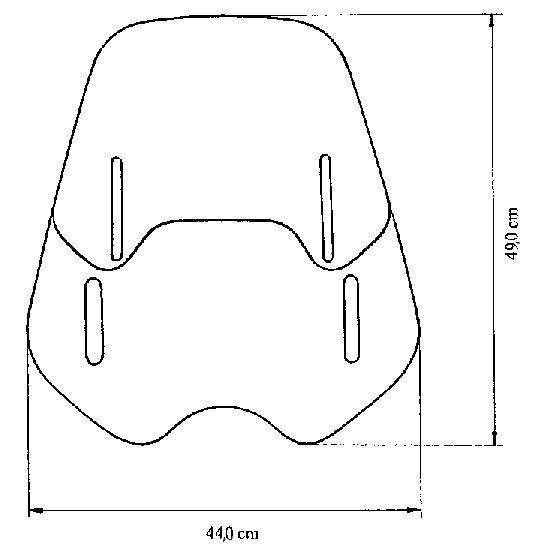 BMW Vario-Screen Naked Bike-Varioscreen for Naked-Bikes "VNB"