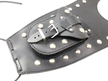 Sacoche de réservoir en cuir protection de réservoir Chopper universelle - 0