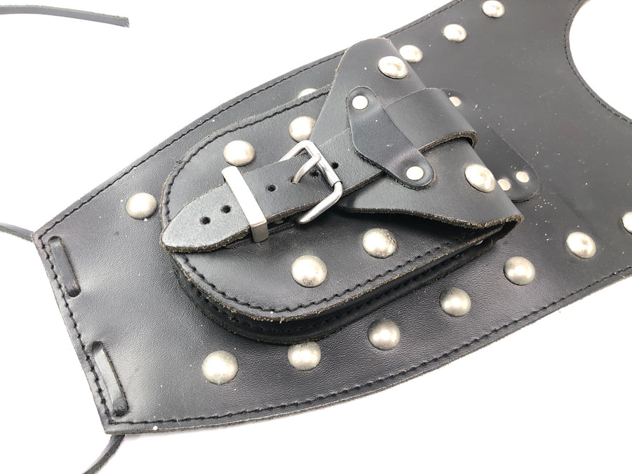 Sacoche de réservoir en cuir protection de réservoir Chopper universelle