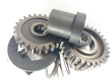 Honda XL 500 R PD02 [1985] - Gears balance shaft with spring and bushing original - 0