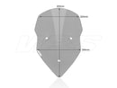 Ducati Multistrada 1200 [2010-2012] - Intermedio Windschild – Ansicht 7