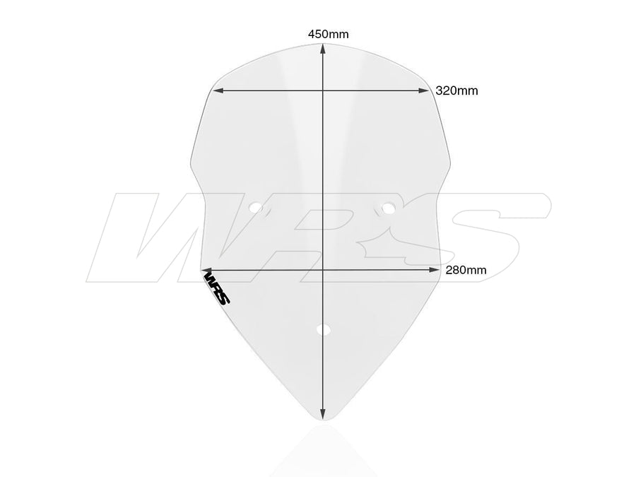 Ducati Multistrada 1200 [2010-2012] - Intermedio Windschild – Ansicht 8
