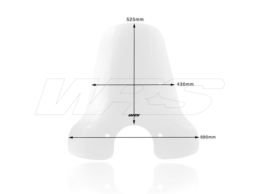 Piaggio Vespa GTS 300 HPE [2019-2019] - Touring Windschild – Ansicht 4
