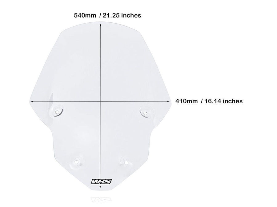 Triumph Tiger 900 [2020-2026] - Touring windshield - view 12