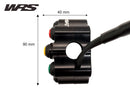 BMW S 1000 RR [2009-2024] - Unité de commande gauche, 5 boutons, pour tableau de bord I2M - vue 4