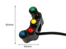 DUCATI 1198 [2009-2011] - Left switch unit 7 buttons - view 4