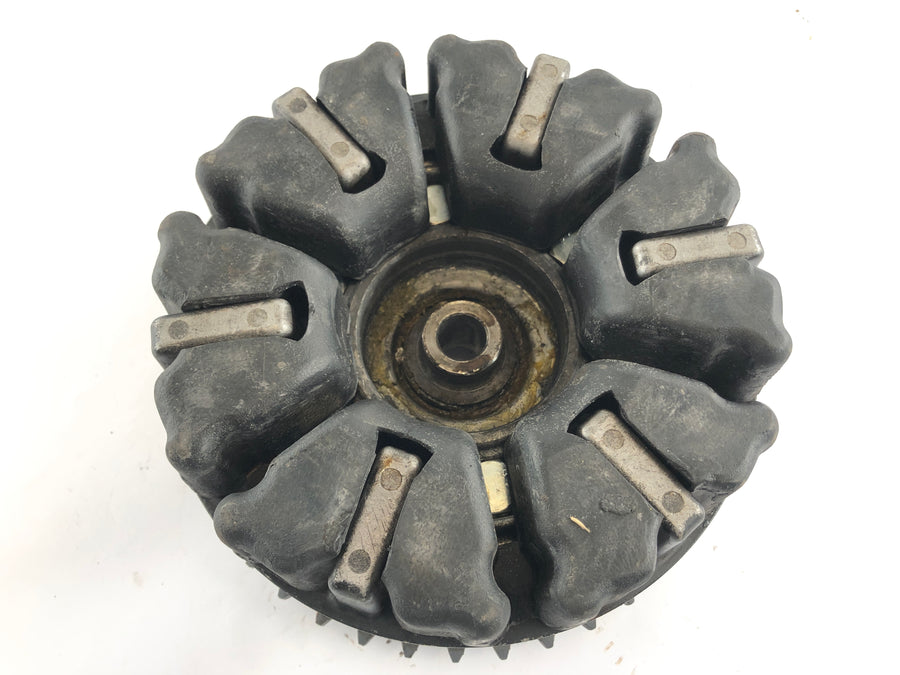 Kawasaki Z 750 E KZ750E [1981] - Sprocket carrier with rear shock absorber and sprocket